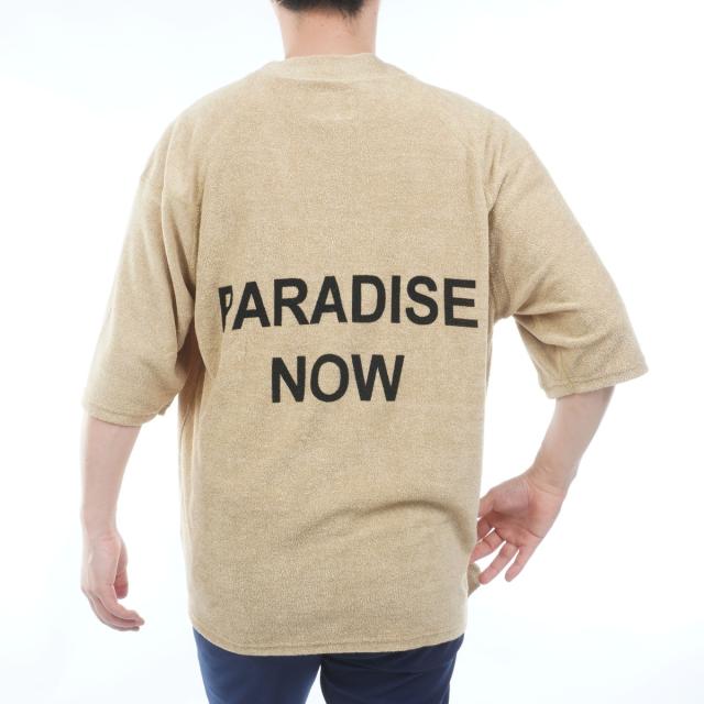 サルベージ パブリック コレパ　SALVAGE PUBLIC Kolepa　PARADISE NOW 3.6パイルモックネック5分袖シャツ_11