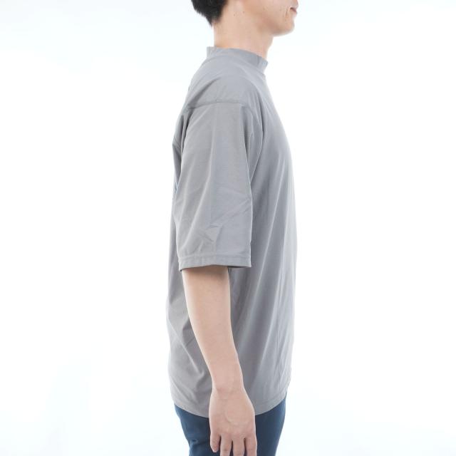 サルベージ パブリック コレパ　SALVAGE PUBLIC Kolepa　ストレッチ Nalu＆Turf サーフモックネック5分袖Tシャツ_7