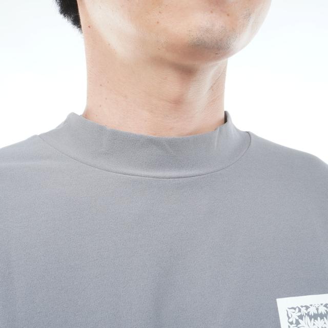 サルベージ パブリック コレパ　SALVAGE PUBLIC Kolepa　ストレッチ Nalu＆Turf サーフモックネック5分袖Tシャツ_9