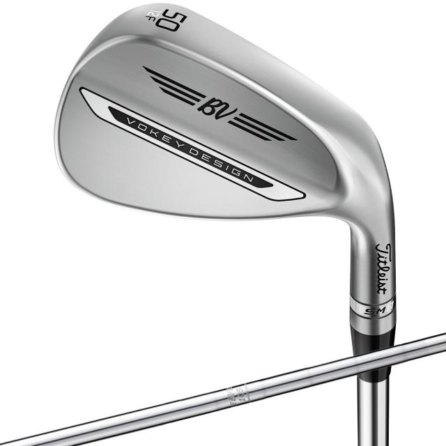 タイトリスト　Vokey　ボーケイデザイン SM11 ツアークローム ウェッジ BV105　シャフト：BV105