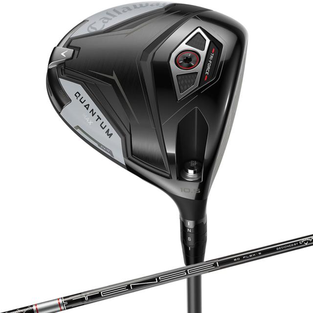 キャロウェイゴルフ　QUANTUM　QUANTUM MAX ドライバー TENSEI GRAY 60 for Callaway　シャフト：TENSEI GRAY 60 for Callaway