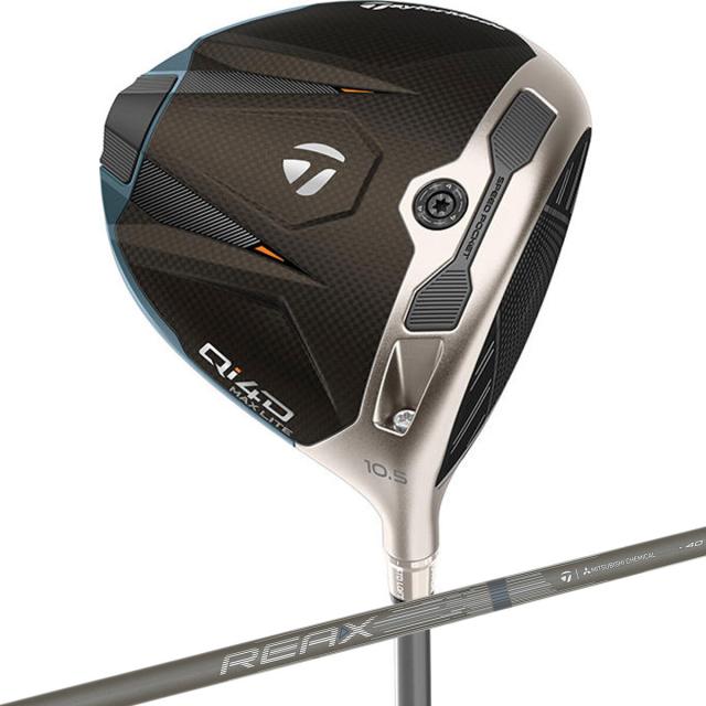 テーラーメイド　Qi4D　Qi4D MAX LITE ドライバー REAX MR40　シャフト：REAX 40 Mid Rotation Blue