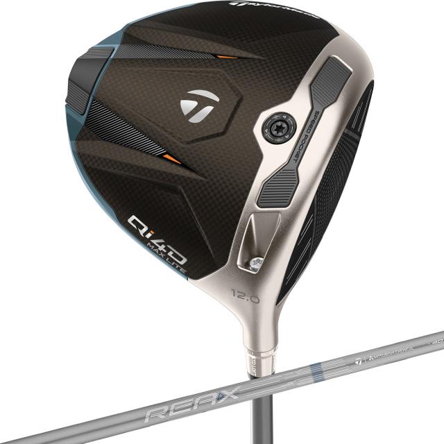 テーラーメイド　Qi4D　Qi4D MAX LITE ドライバー REAX MR40　シャフト：REAX 40 Mid Rotation Blue　レディス