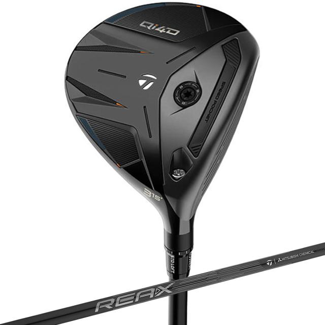 テーラーメイド　Qi4D　Qi4D フェアウェイウッド REAX 55／65　シャフト：REAX 65