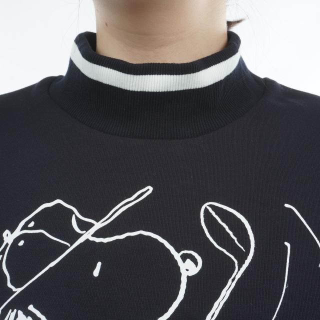 ニューエラ　NEW ERA GOLF　GFW テックスウェット PEANUTS モックネックトレーナー　レディス_7