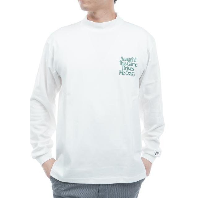 ニューエラ　NEW ERA GOLF　GF PF PEANUTS ミッドネック長袖Tシャツ
