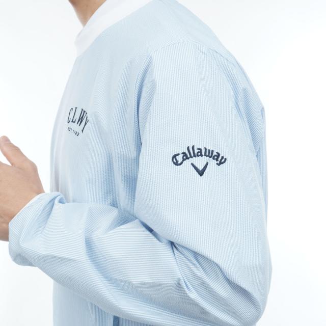 キャロウェイゴルフ　Callaway Golf　ストレッチシアサッカープルオーバーブルゾン_17