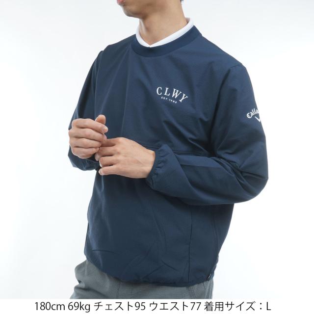 キャロウェイゴルフ　Callaway Golf　ストレッチシアサッカープルオーバーブルゾン_13