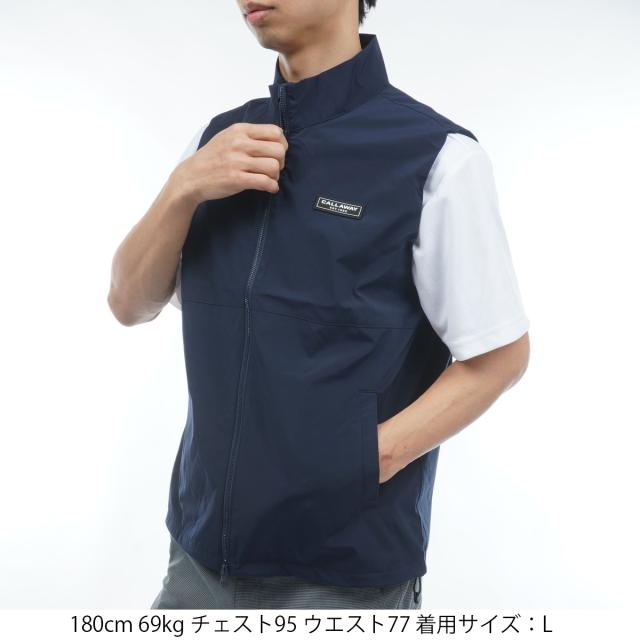 キャロウェイゴルフ　Callaway Golf　ストレッチ撥水フルジップベスト_15
