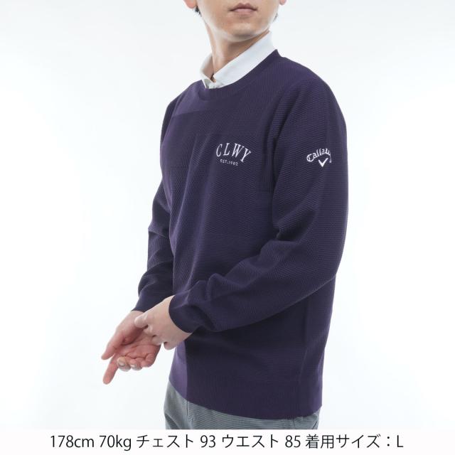 キャロウェイゴルフ　Callaway Golf　リンクス編みクルーネックセーター_15
