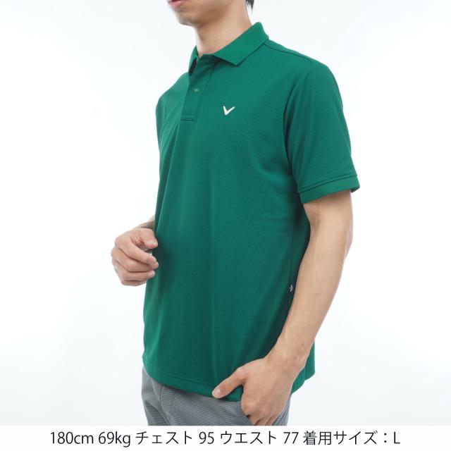 キャロウェイゴルフ　Callaway Golf　ミニワッフルリラックス半袖ポロシャツ_16