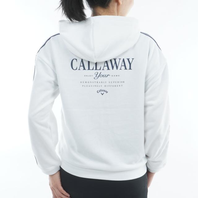 キャロウェイゴルフ　Callaway Golf　裏毛スウェットフルジップパーカー　レディス_12