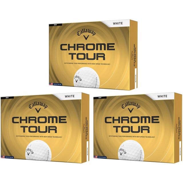 キャロウェイゴルフ　CHROME TOUR　CHROME TOUR ボール 3ダースセット