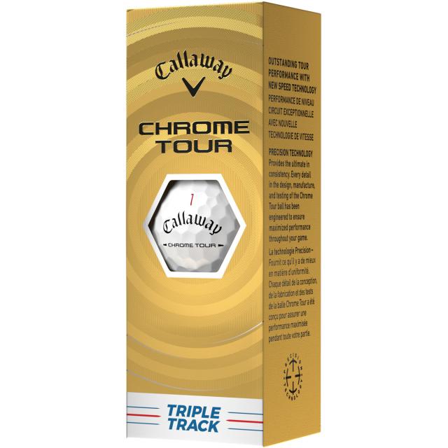 キャロウェイゴルフ　CHROME TOUR　CHROME TOUR トリプル・トラック ボール 3ダースセット