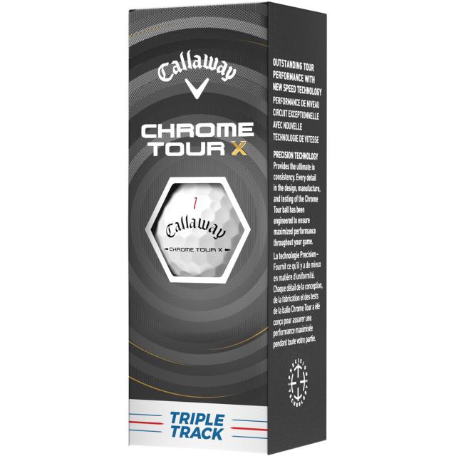 キャロウェイゴルフ　CHROME TOUR　CHROME TOUR X トリプル・トラック ボール 3ダースセット