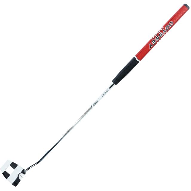 オデッセイ　Ai-DUAL　Ai-DUAL 1／2-BALL CRUISER JAILBIRD DB 中尺 パター　シャフト：STROKE LAB 140　レフティ_1