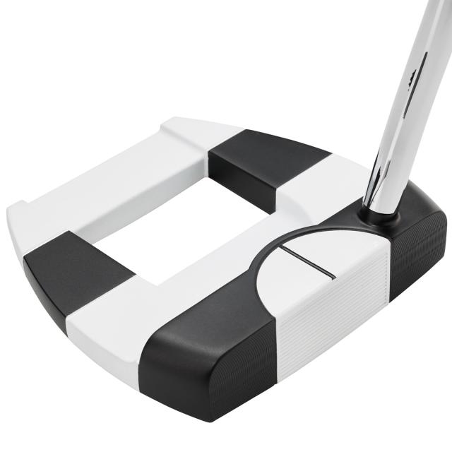 オデッセイ　Ai-DUAL　Ai-DUAL 1／2-BALL CRUISER JAILBIRD DB 中尺 パター　シャフト：STROKE LAB 140　レフティ_3