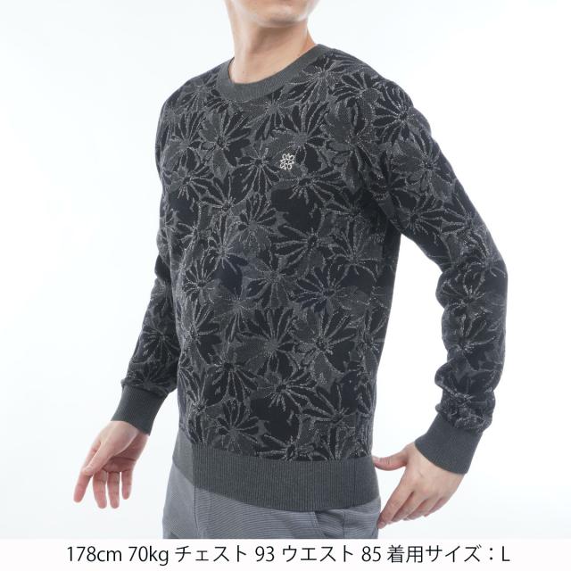 セント・アンドリュース　St ANDREWS　マーガレットフラワージャカードプルオーバーセーター_1