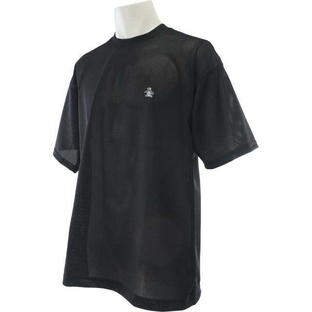 ペンギン バイ マンシングウェア　Penguin by Munsingwear　メッシュグラフィックピステ半袖シャツ