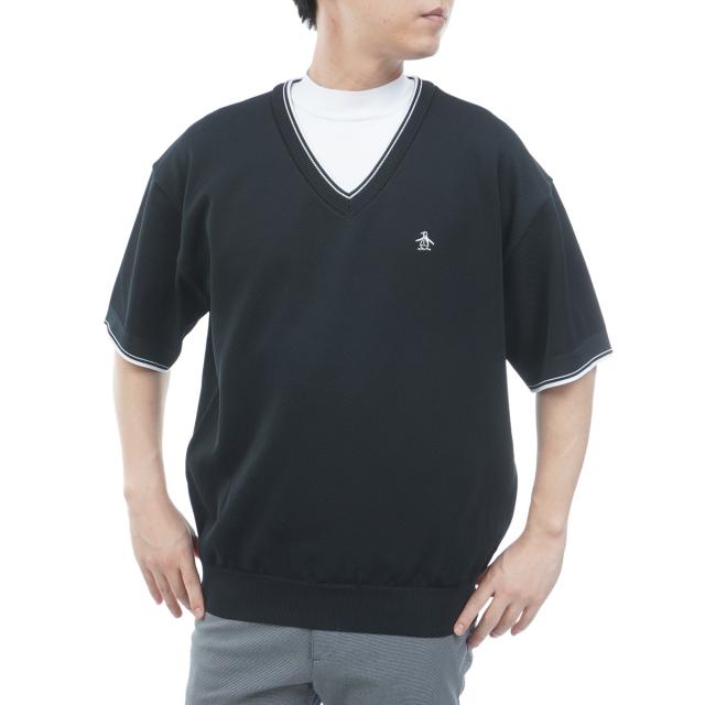 ペンギン バイ マンシングウェア　Penguin by Munsingwear　1960's モックネック レイヤード 半袖シャツ