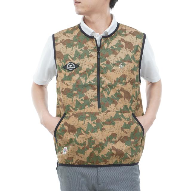 ペンギン バイ マンシングウェア　Penguin by Munsingwear　ペンギンカモフラージュ プルオーバーベスト_9