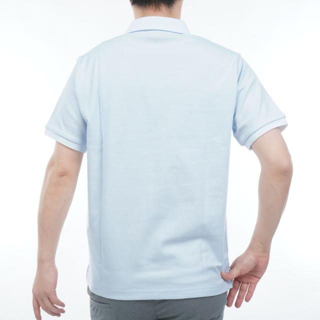 マンシングウェア　Munsingwear　SUNSCREENドット鹿の子半袖ポロシャツ_14