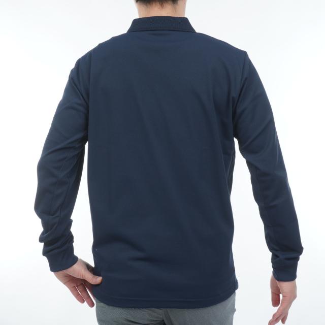 マンシングウェア　Munsingwear　ストレッチ サイドメッシュ長袖ポロシャツ_2