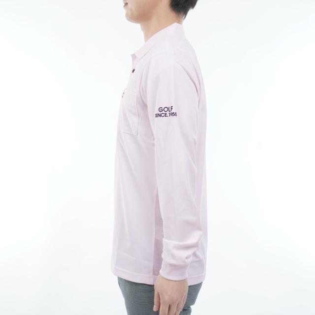 マンシングウェア　Munsingwear　ストレッチ サイドメッシュ長袖ポロシャツ_5