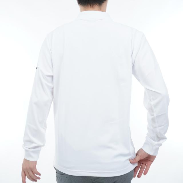 マンシングウェア　Munsingwear　ストレッチ サイドメッシュ長袖ポロシャツ_15