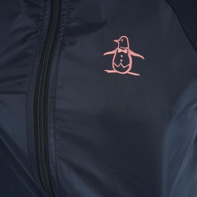 マンシングウェア　Munsingwear　ストレッチ 国旗ジャガードスタンドジップミドラー　レディス_7