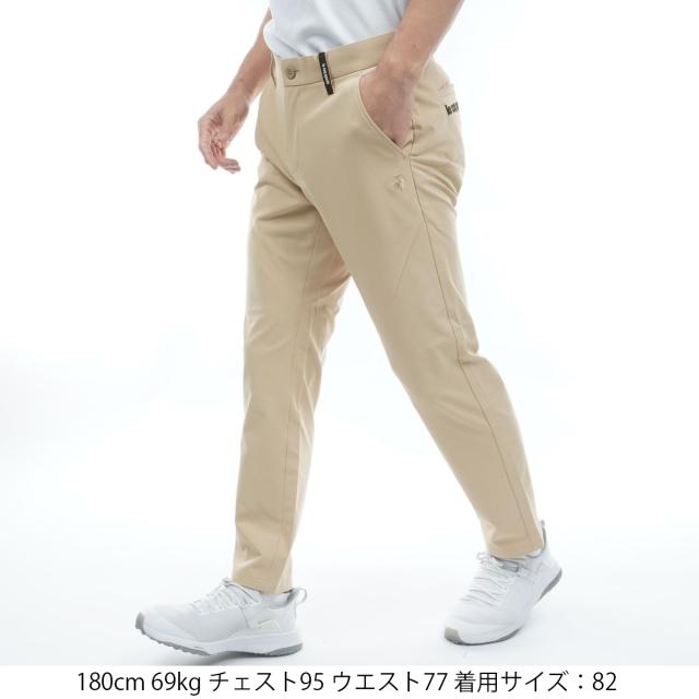 ルコックスポルティフ ゴルフ　Le coq sportif GOLF　ストレッチ テーパードパンツ_1