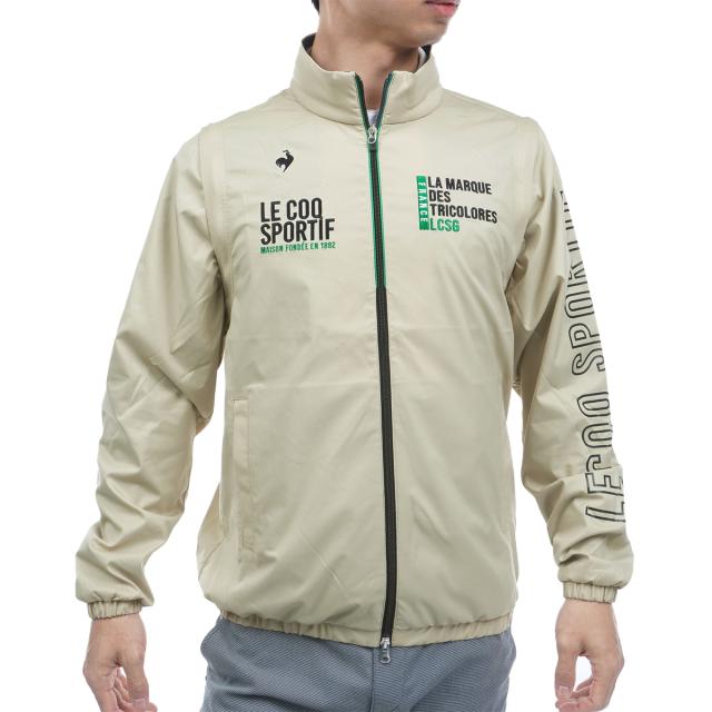 ルコックスポルティフ ゴルフ　Le coq sportif GOLF　ストレッチ 2WAY ベンチレーションブルゾン