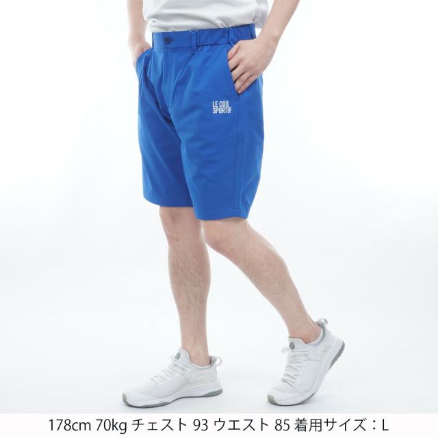 ルコックスポルティフ ゴルフ　Le coq sportif GOLF　ストレッチ サンスクリーンショートパンツ_1