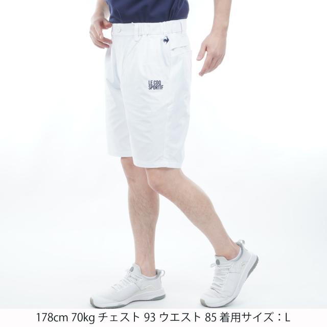 ルコックスポルティフ ゴルフ　Le coq sportif GOLF　ストレッチ サンスクリーンショートパンツ_17