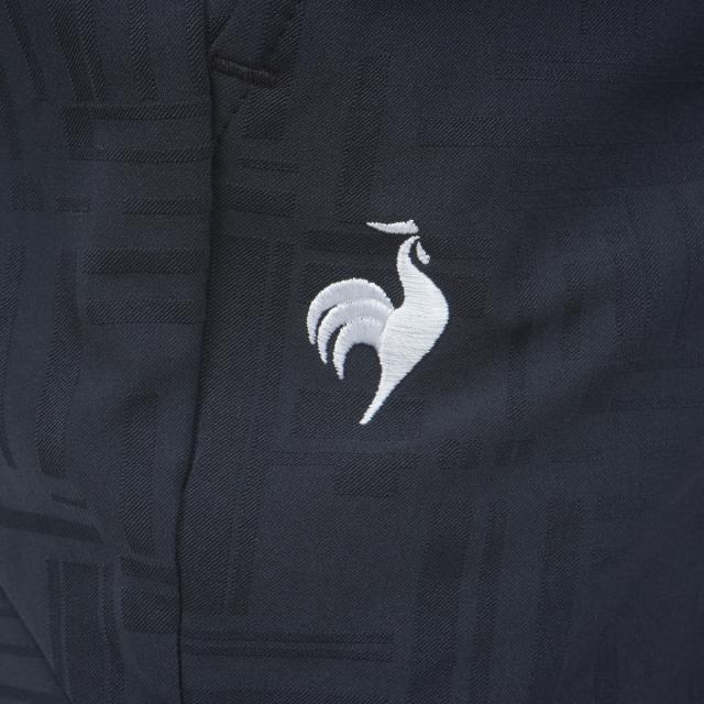 ルコックスポルティフ ゴルフ　Le coq sportif GOLF　ストレッチ チェックジャカードショートパンツ_9