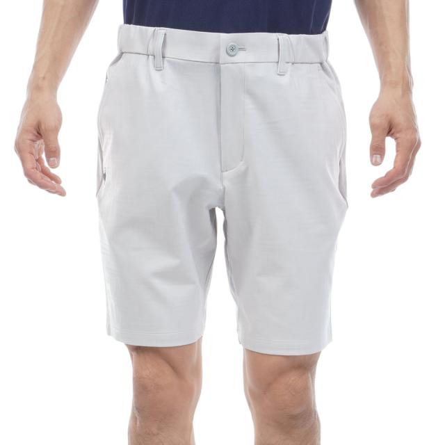 ルコックスポルティフ ゴルフ　Le coq sportif GOLF　ストレッチ チェックジャカードショートパンツ_10