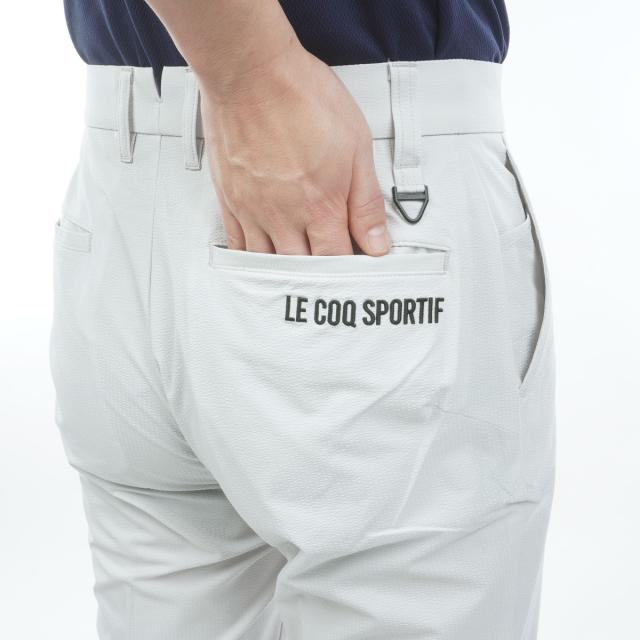 ルコックスポルティフ ゴルフ　Le coq sportif GOLF　ストレッチ サッカーストライプパンツ_9