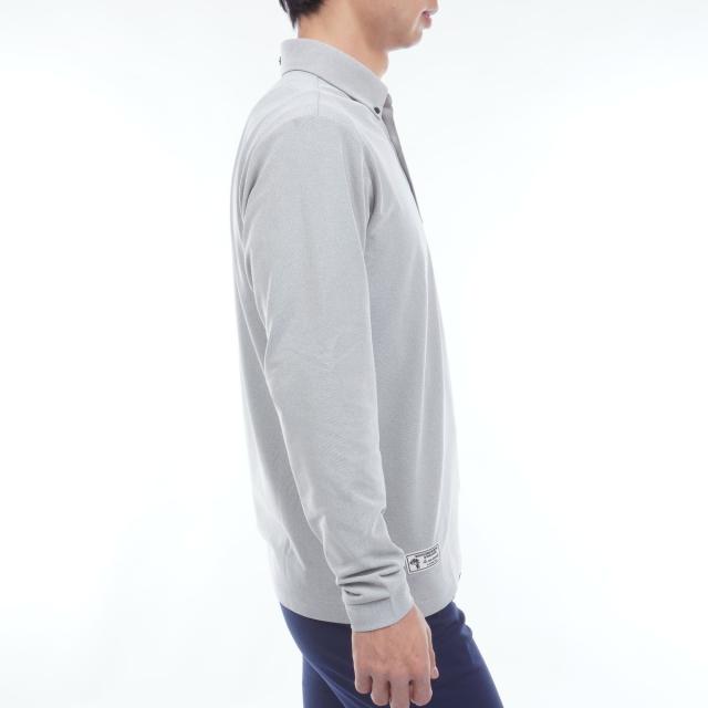 ルコックスポルティフ ゴルフ　Le coq sportif GOLF　DAILY ストレッチ ボタンダウン長袖ポロシャツ_4