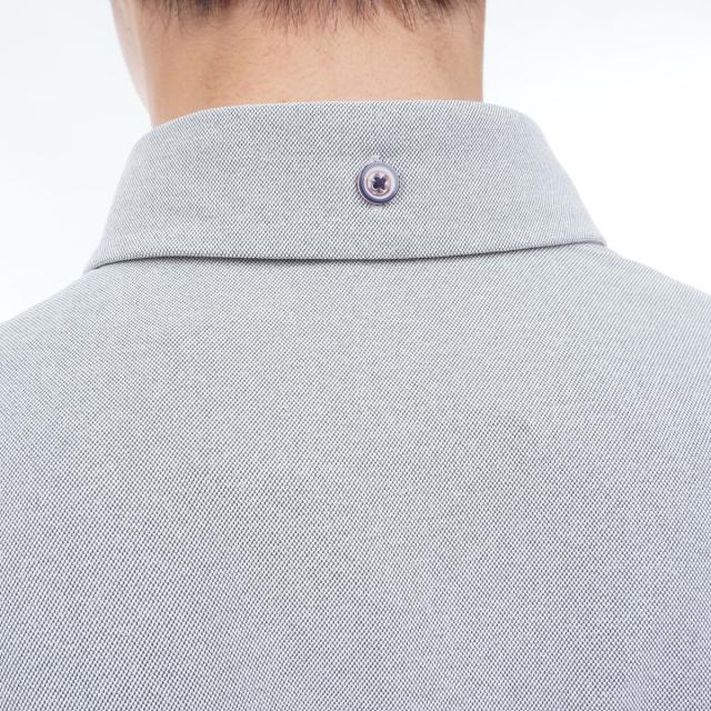 ルコックスポルティフ ゴルフ　Le coq sportif GOLF　DAILY ストレッチ ボタンダウン長袖ポロシャツ_6