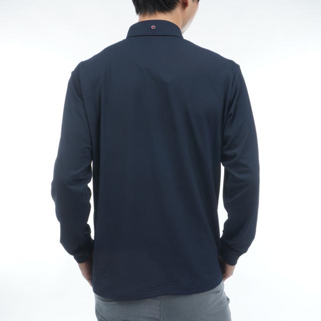 ルコックスポルティフ ゴルフ　Le coq sportif GOLF　DAILY ストレッチ ボタンダウン長袖ポロシャツ_11