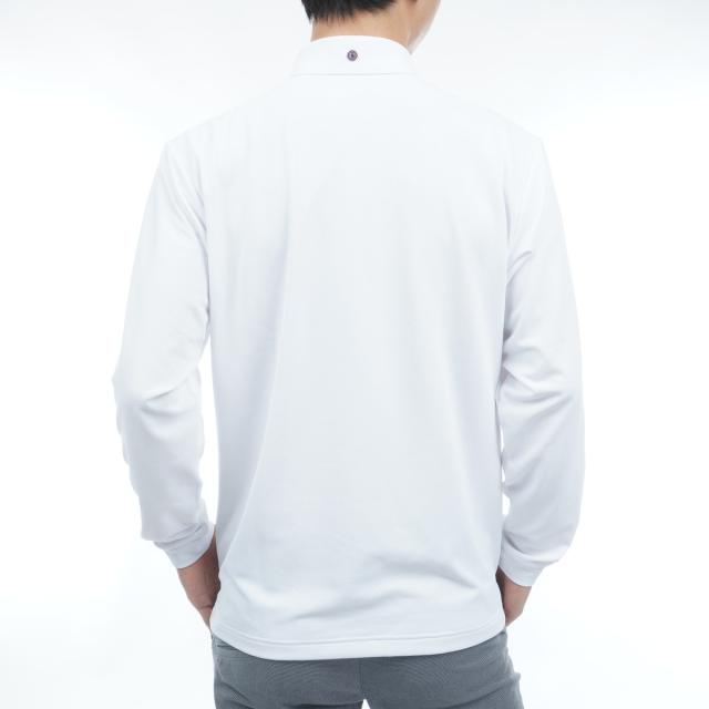 ルコックスポルティフ ゴルフ　Le coq sportif GOLF　DAILY ストレッチ ボタンダウン長袖ポロシャツ_14