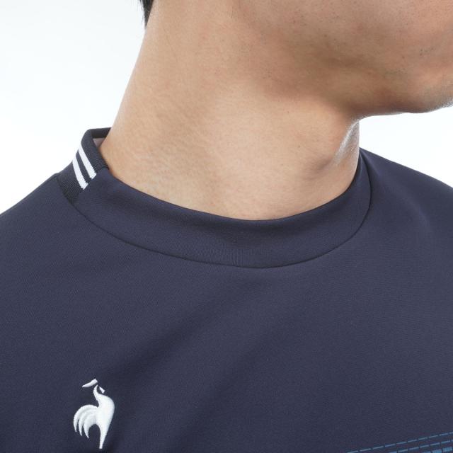 ルコックスポルティフ ゴルフ　Le coq sportif GOLF　ストレッチ ロゴプリント長袖クルーネックプルオーバー_9