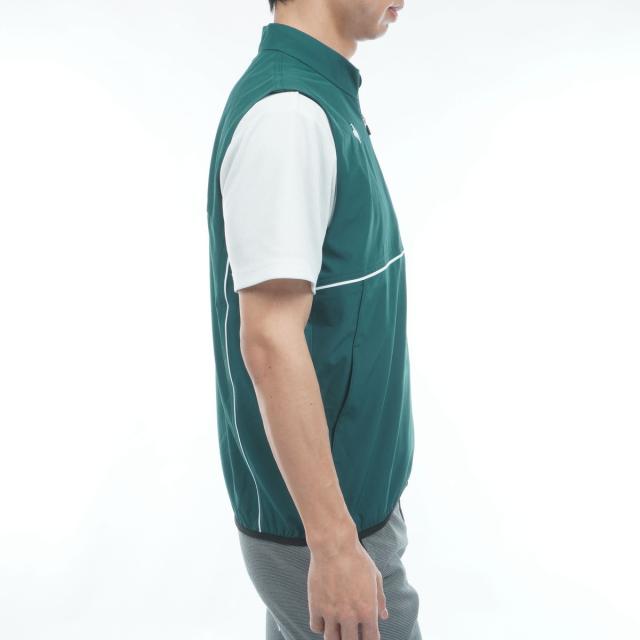 ルコックスポルティフ ゴルフ　Le coq sportif GOLF　ストレッチ 花粉対策アウターベスト_4