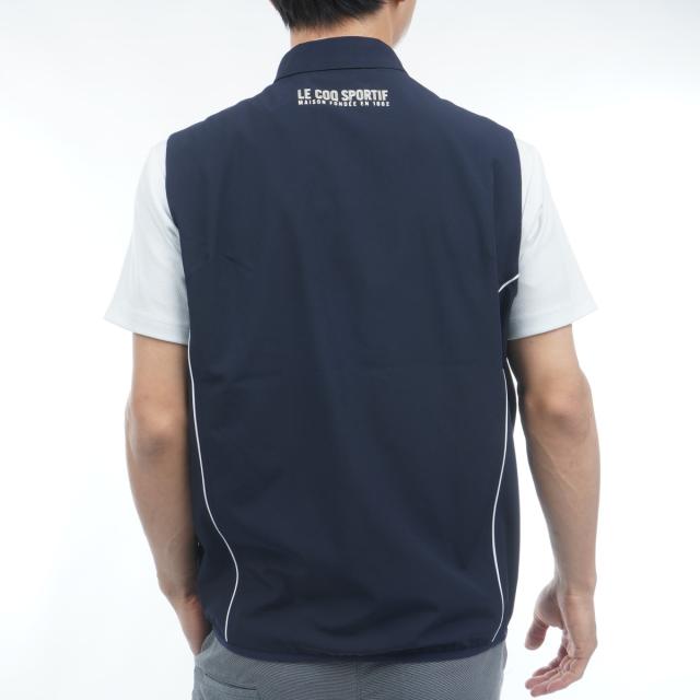 ルコックスポルティフ ゴルフ　Le coq sportif GOLF　ストレッチ 花粉対策アウターベスト_11
