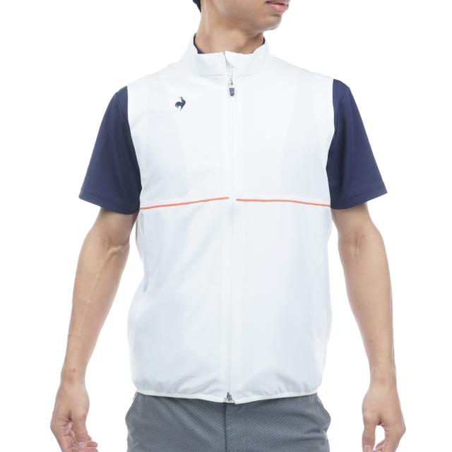 ルコックスポルティフ ゴルフ　Le coq sportif GOLF　ストレッチ 花粉対策アウターベスト_12