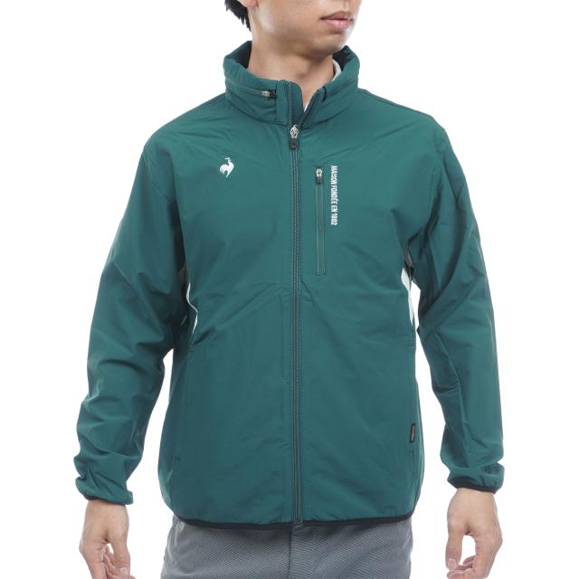 ルコックスポルティフ ゴルフ　Le coq sportif GOLF　ストレッチ 花粉対策コーデュラフード収納型アウター