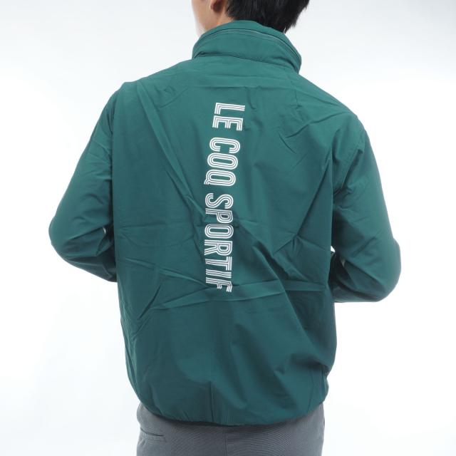 ルコックスポルティフ ゴルフ　Le coq sportif GOLF　ストレッチ 花粉対策コーデュラフード収納型アウター_2