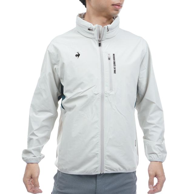 ルコックスポルティフ ゴルフ　Le coq sportif GOLF　ストレッチ 花粉対策コーデュラフード収納型アウター_17