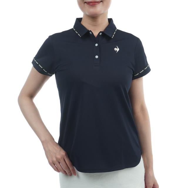 le coq レディース ポロシャツ L ルコックスポルティフ ゴルフ Le coq sportif GOLF Aラインシルエット