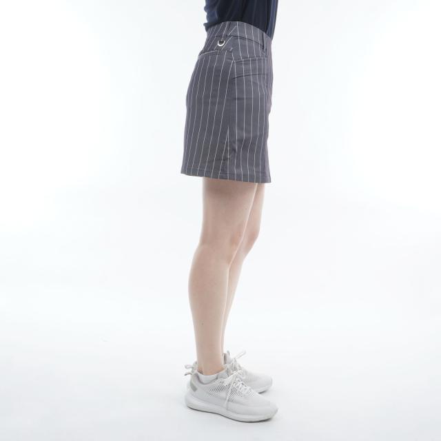 ルコックスポルティフ ゴルフ Le coq sportif GOLF 伸ばすこと 縞模様スコート レディス